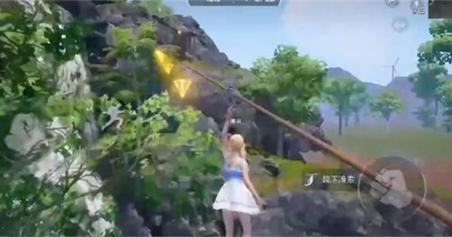和平精英飞星瀑布的宝藏挑战怎么过
