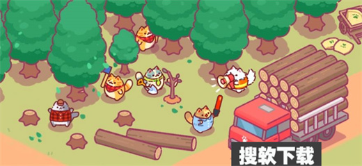 伐木猫可爱的闲置大亨游戏官方下载