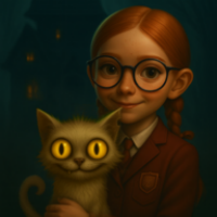 神秘猫鬼屋游戏