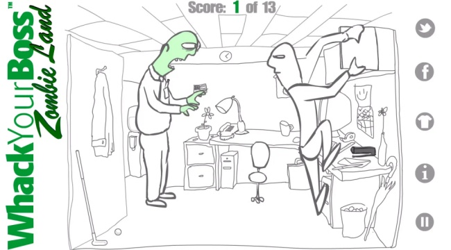 痛扁僵尸老板游戏安卓最新版下载